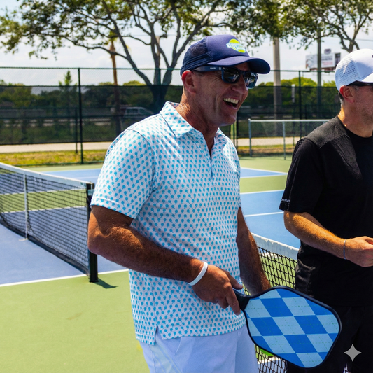 Pickleball Performance Polo White