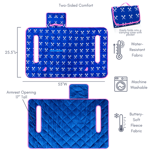 Birdie Tee Time Golf Cart Seat Cover