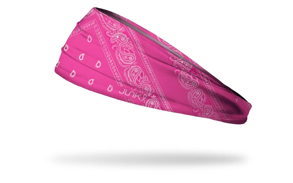 Junk Brands Never Say Quit Headband Pink