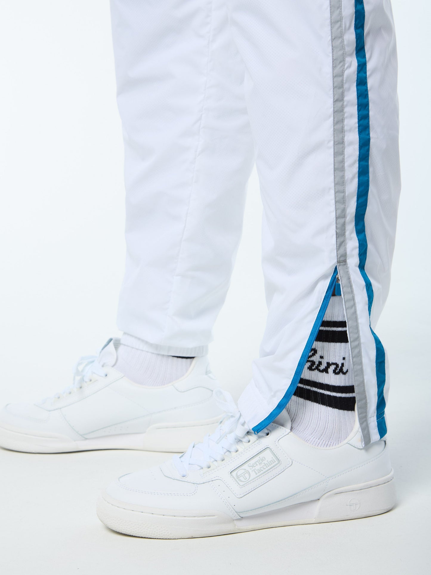Quadretto Track Pant- Brilliant White