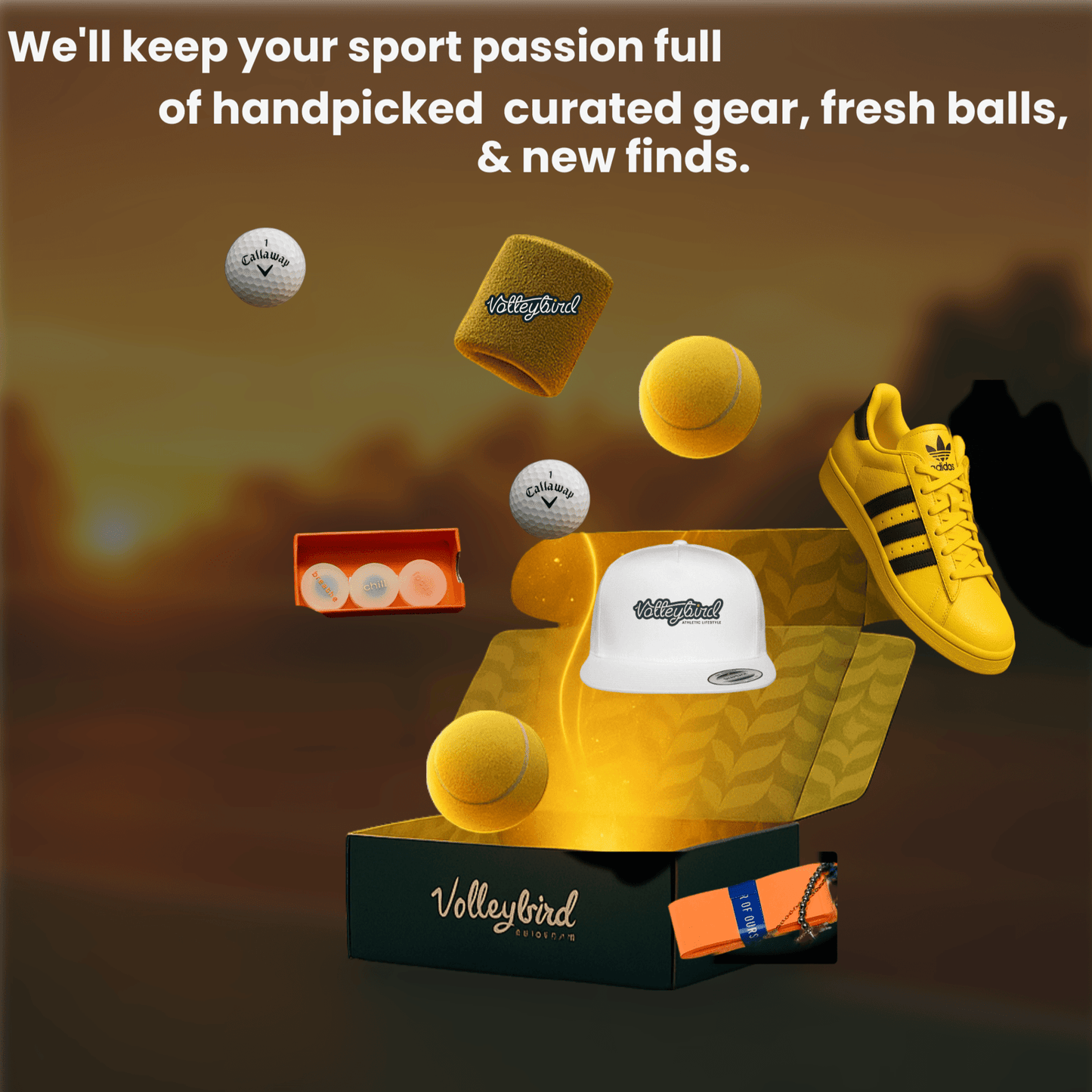 The Tennis Subscription Box - VolleyBird