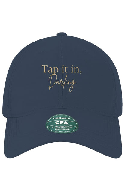 Tap It In - Navy/Gold hat