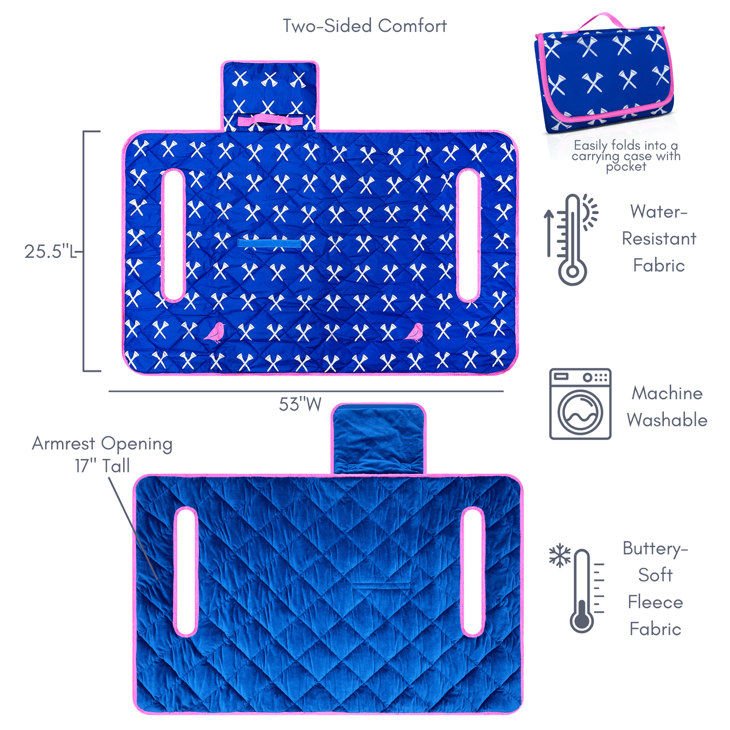 Birdie Tee Time Golf Cart Seat Cover