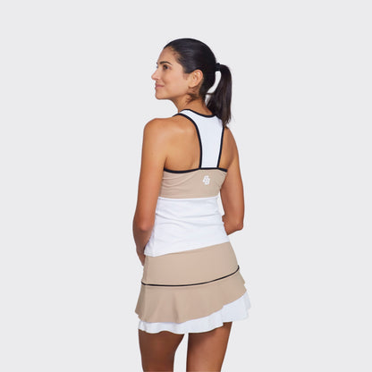 Kali Beige Skirt – BB by Belén Berbel