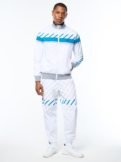 Quadretto Track Jacket- Brilliant White
