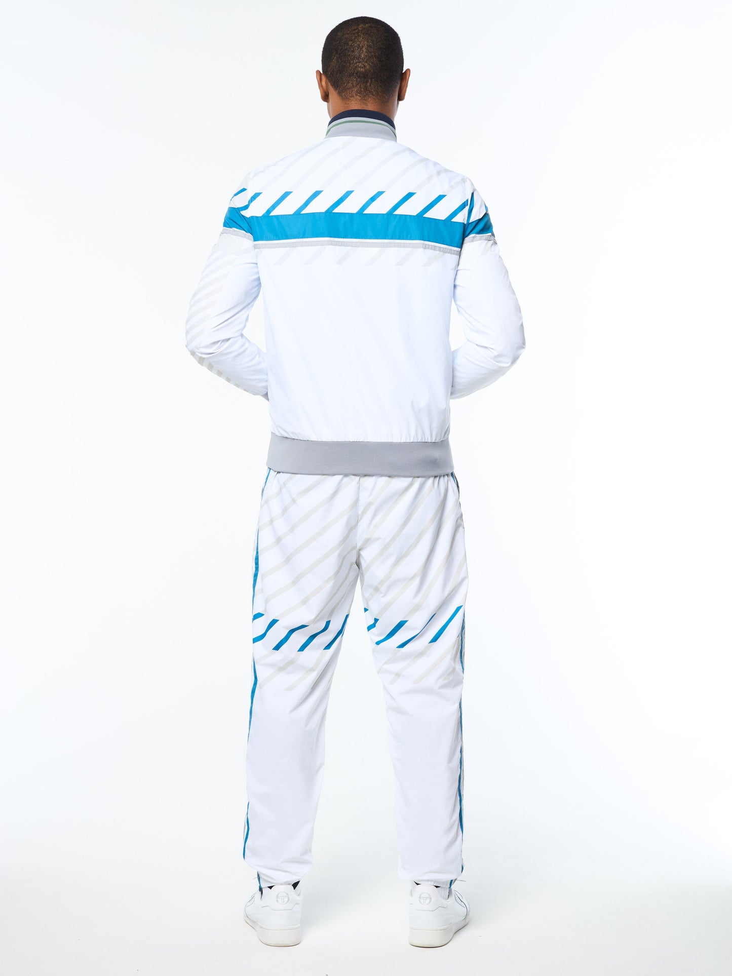 Quadretto Track Jacket- Brilliant White