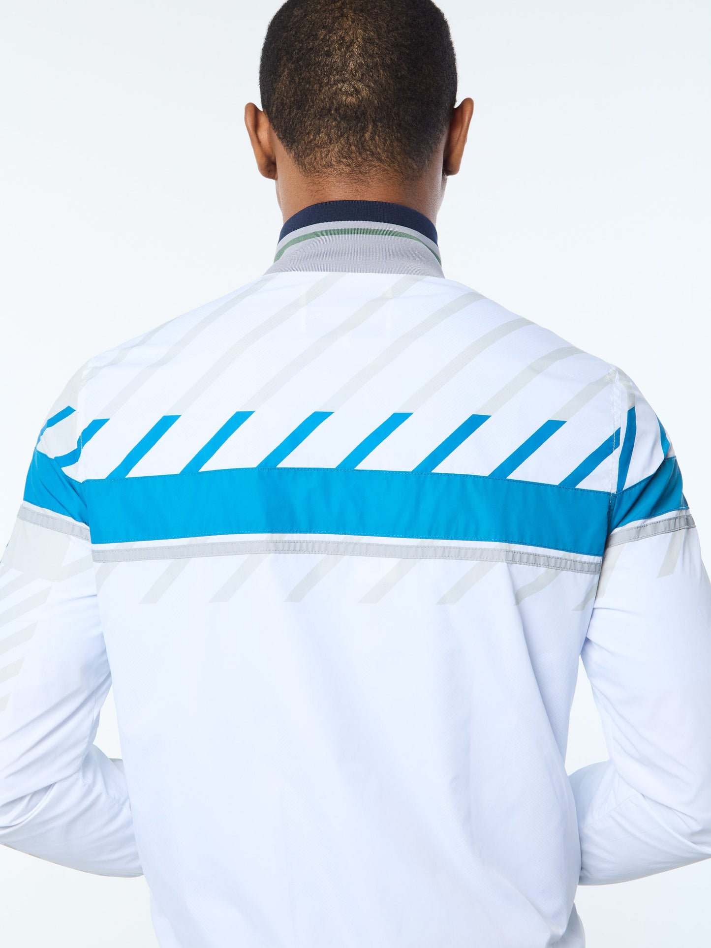 Quadretto Track Jacket- Brilliant White
