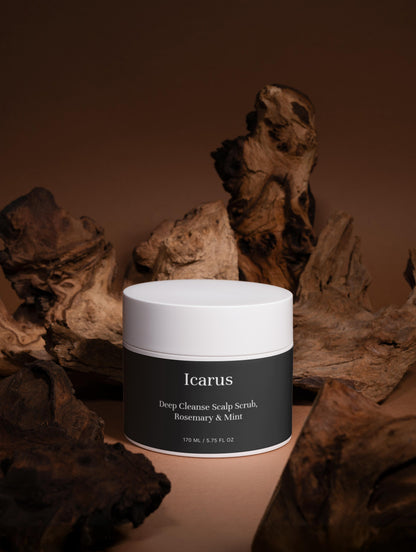 Deep Cleanse Scalp Scrub, Rosemary & Mint