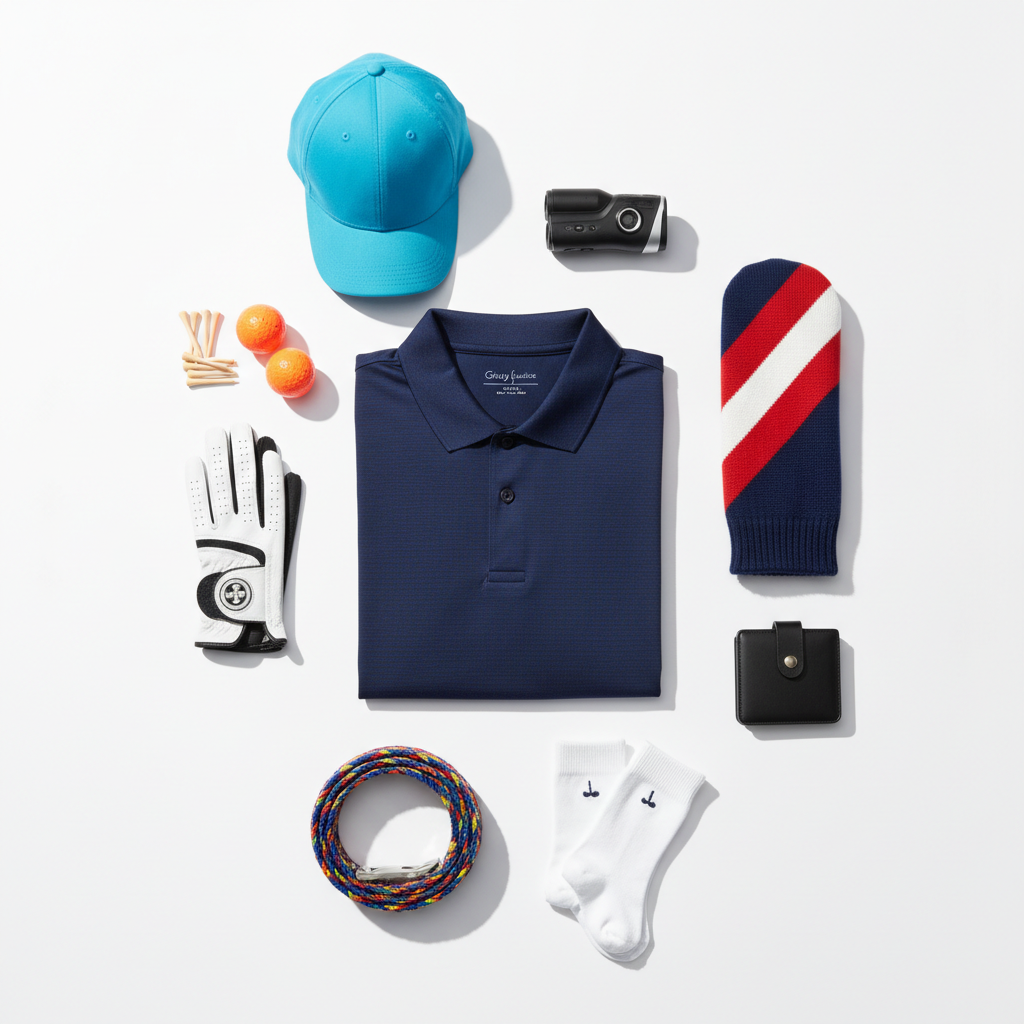 Golf Flat Lay