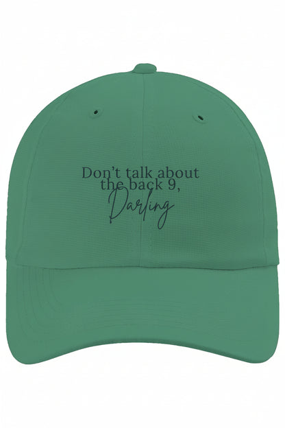 Don't Talk About the Back Nine, Darling performance hat