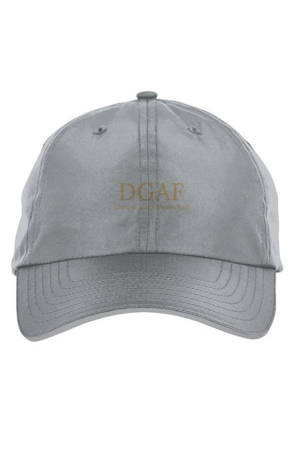 Gray baseball cap on a white background