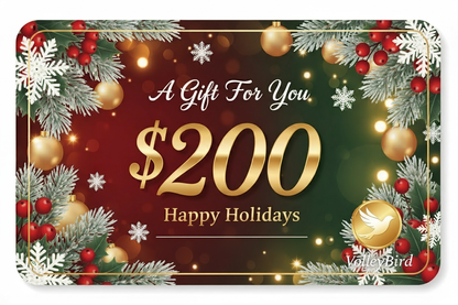 remove wording Valid at All Stores & Online and replace with a Volleybird logo