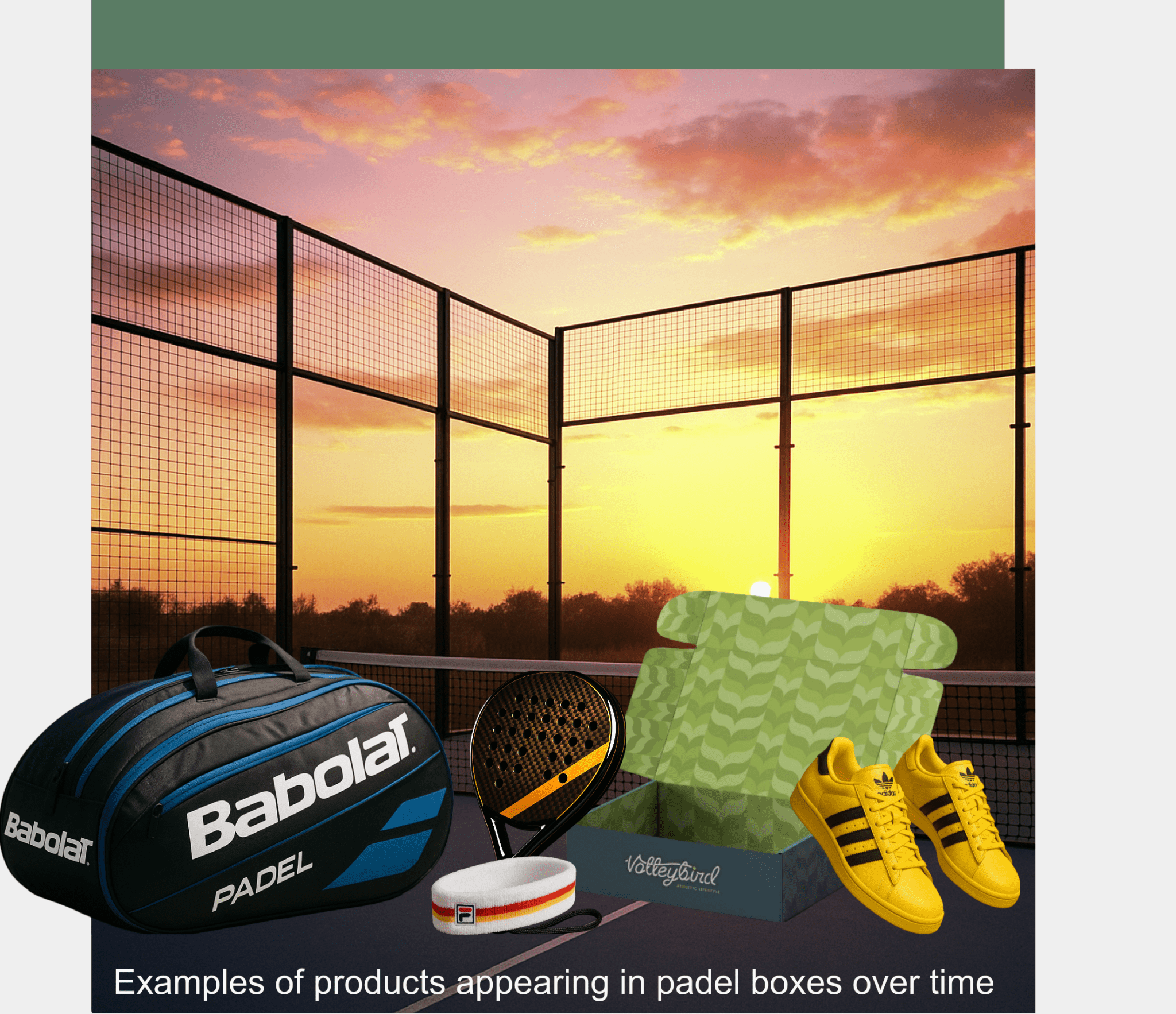 The Padel Subscription Box - VolleyBird