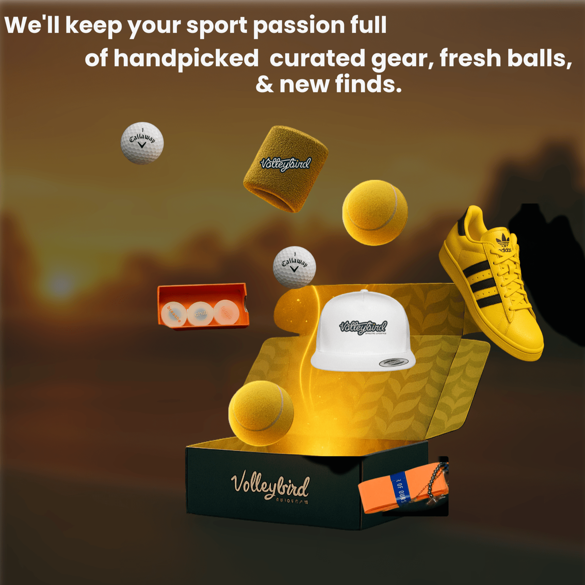 The Tennis Subscription Box - VolleyBird